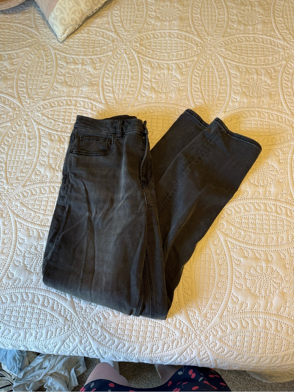 American Eagle Outfitters Women's Stretch Mom Jeans 8 Long